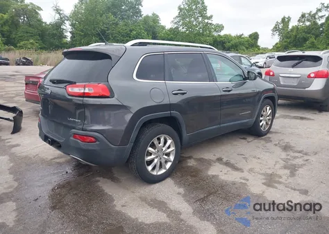 2014 Jeep Cherokee Limited from USA, damaged, VIN 1C4PJMDS5EW282557